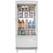Koolmore Countertop Display Refrigerator - Commercial Beverage Cooler with LED lighting - 3 cu. ft Capacity CDCU-3C-WH - alternate 10